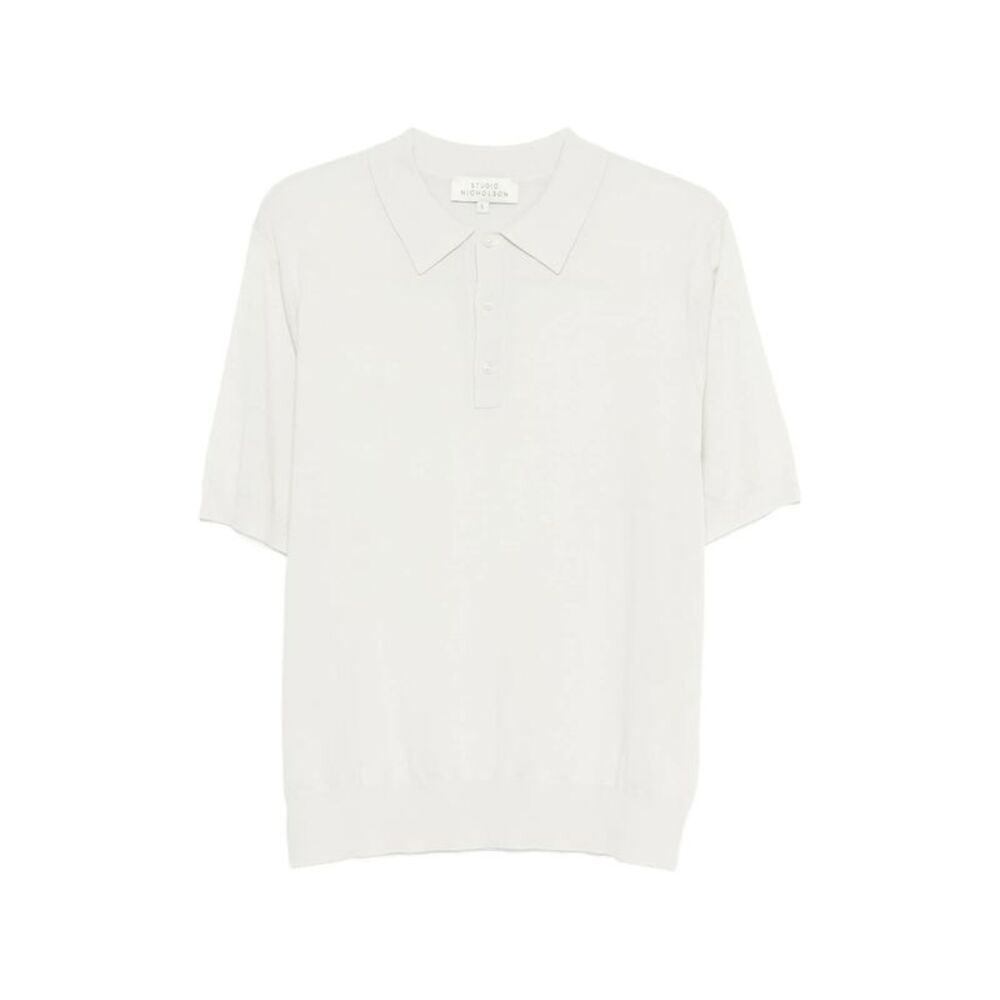 Studio Nicholson Neutrals Polo Shirts Men